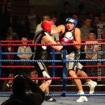 WESLEY BOXING painting - Unknown Artist WESLEY BOXING art painting
